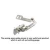Sewing Machine Seam Guide Presser Stainless Steel Industrial Foot Tucker Gauge Tool Replacement Spare Parts Accessories