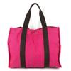 Hermes With Porch Sac De Plage GM Tote Bag Shoulder Bag Canvas pink/Black
