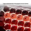 Lofree Lipstick Silver Tube 3-Mode Mechanical Keyboard Set
