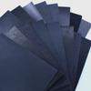 10cube Leathermart Leather Craft Scrap Pack X 16 Genuine Leather (A5 Sheets, Black)
