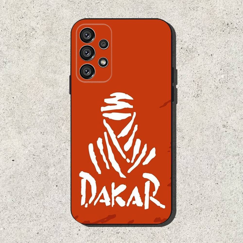 Rally D-Dakar Logo Phone Case For Samsung S25,S24,S21,S22,S23,S30,Ultra,S20,Plus,Fe,Lite,Note,10,9,5G Black Cover