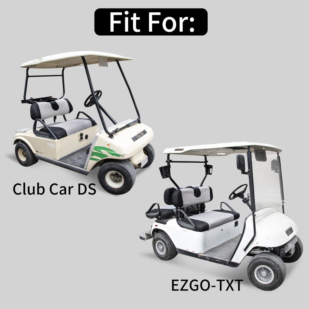 Coprisedile in Tessuto a Rete di Poliestere Lavabile a Caldo, Design alla Moda, per Golf Cart Club Car DS & EZGO TXT