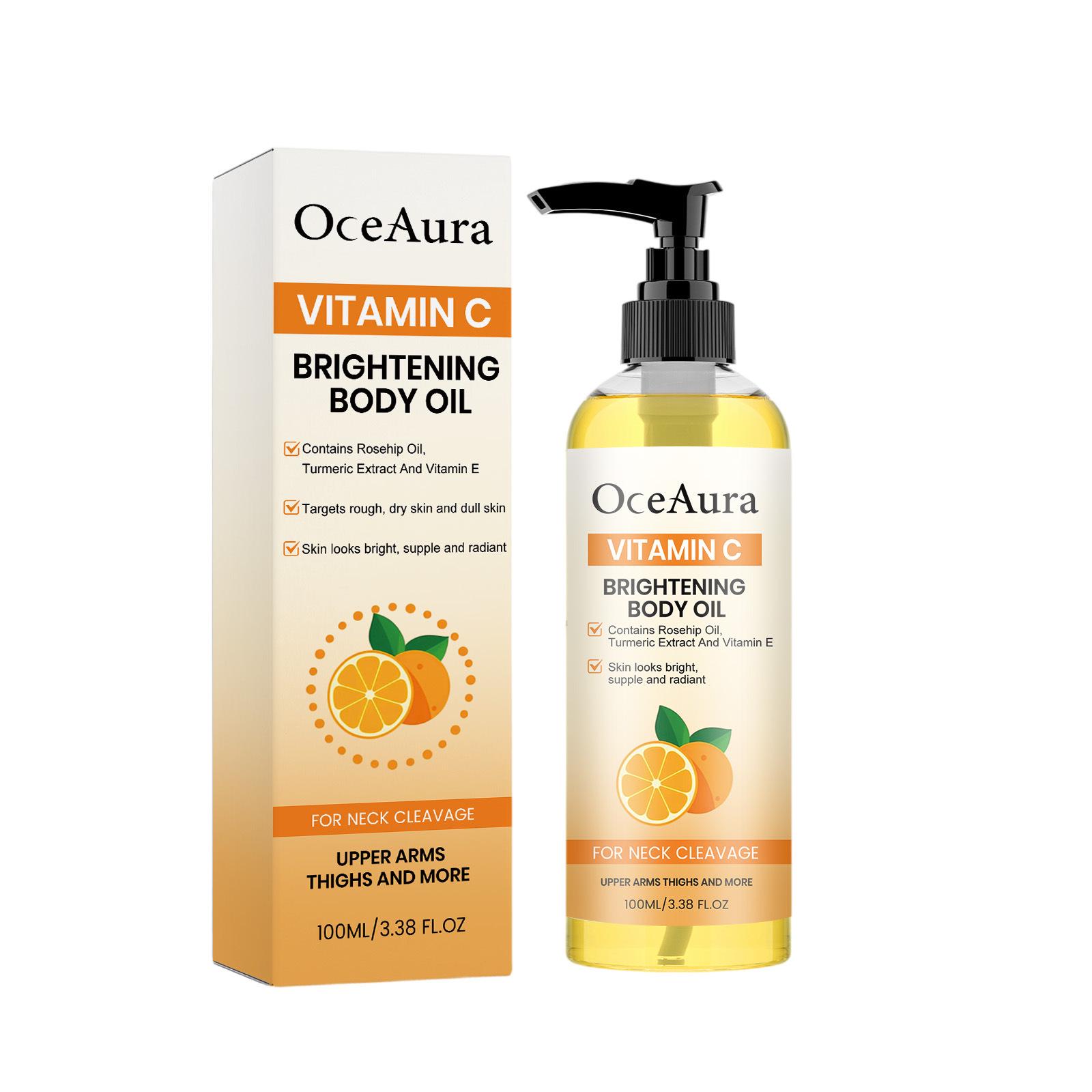 OCEAURA Питательное и смягчающее масло для тела с витамином С
