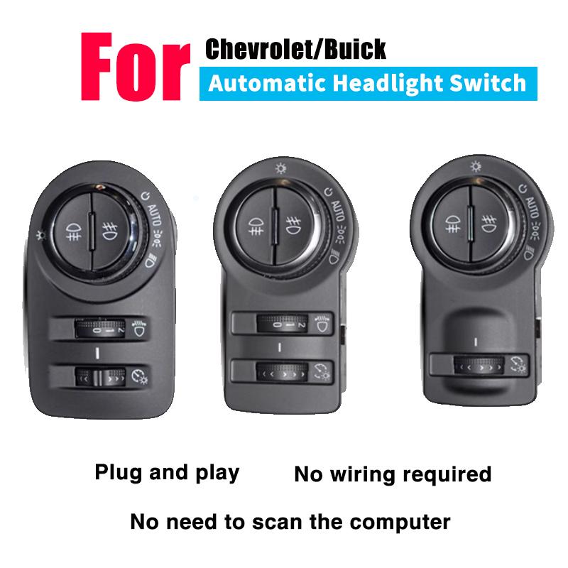 Auto Headlight Switch Module for Chevrolet Cruze Malibu TRAX for Opel mokka Astra J Regal Encore