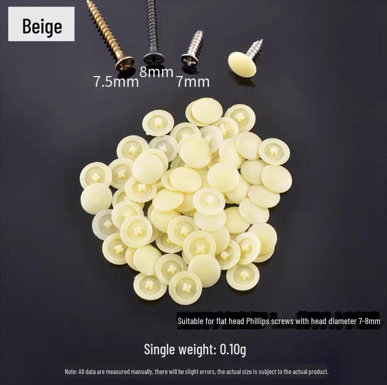 M4 Маскирующая пластиковая заглушка: Декоративная заглушка для винта