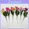 Phalaenopsis Fake Plant With Sculpted Material For Home Decor And Photography Props