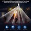 E27 2.4G 5G Wifi HD Camera Bulb IP Camera Night Vision Full Color Automatic Human Tracking 4X Digital Zoom Security Surveillance