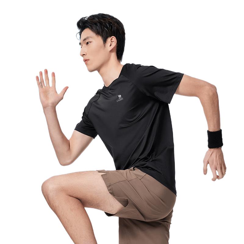 CAMEL Men's Quick Dry Running T-Shirt