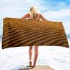 Microfiber Beach Towel,Desert Beach Towel Oversized,Super Soft Water Absorpt Bath Towels Quick Dry for Bathroom Pool Swim