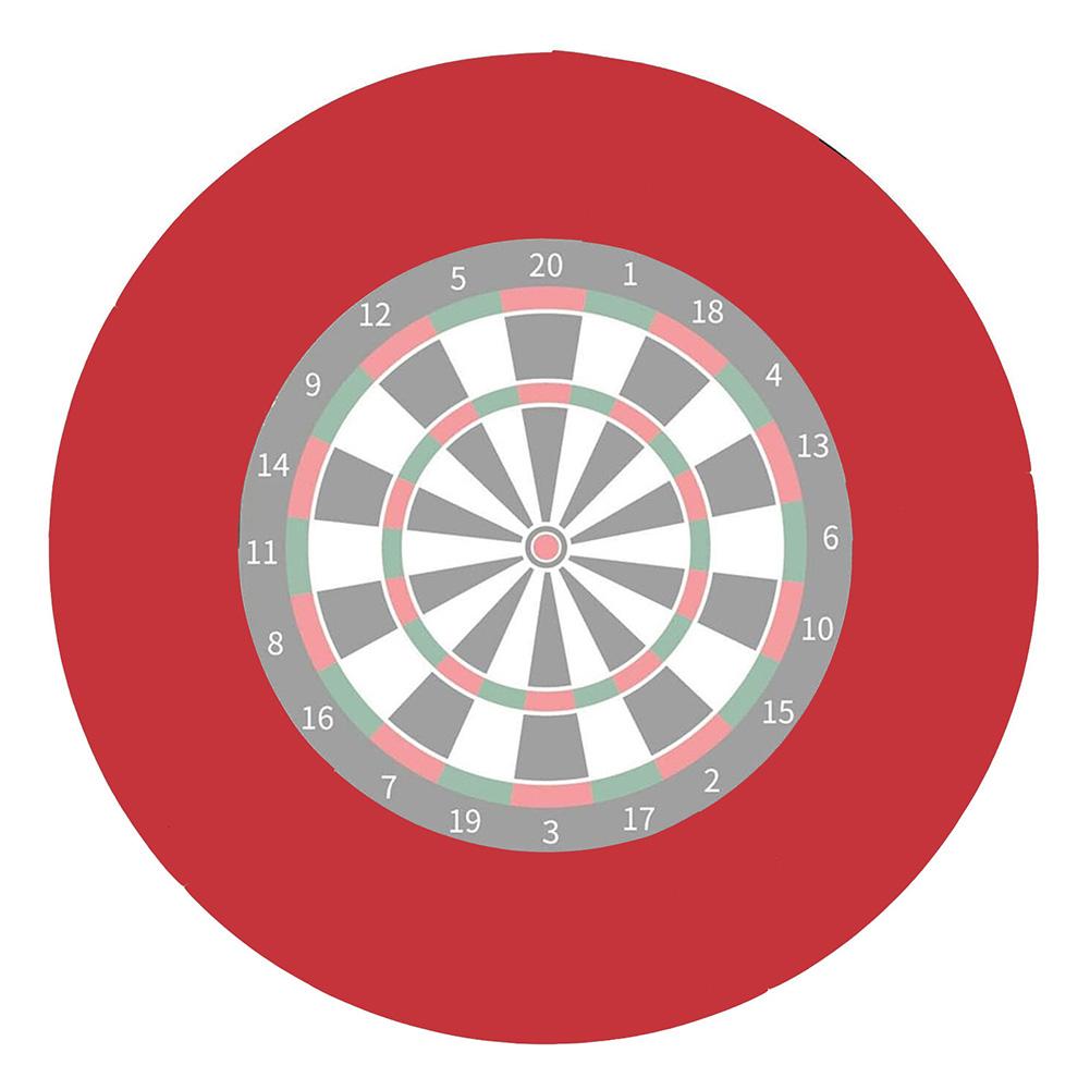 17.75In Dartboard Surround Red For Dartboard Universal Wall Protection Splicing Dartboard Surround Ring Dart Accessories