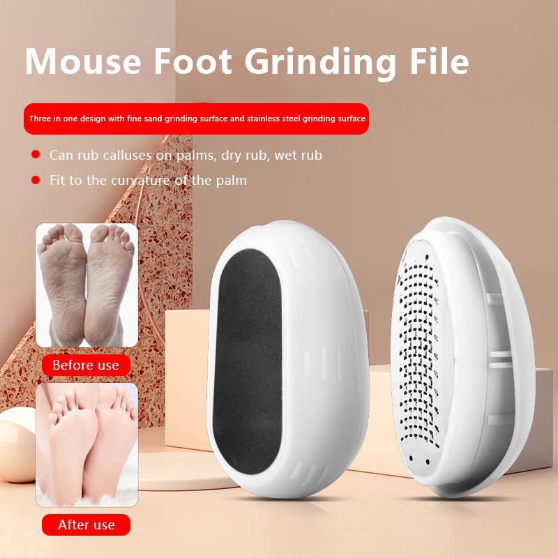 

Портативная терка для ног, скребок для удаления мозолей 3 в 1, профессиональное удаление ороговевшей кожи, инструменты для педикюра из нержавеющей стали