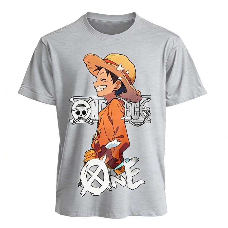 One Piece Anime Graphic T Shirt Men Women Luffy Cotton Summer 2026 Casual Short Sleeve Tee Cartoon Print Tops Manga Cosplay Y2k