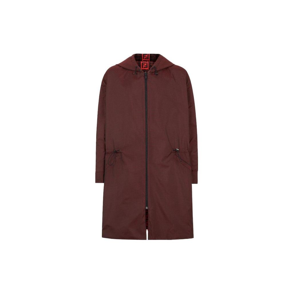 FENDI Reversible Drawstring Hooded Parka FAA864AL42F16E4