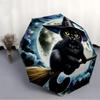 1pc Witch Cat Folding Umbrella, Durable, Suitable for Outdoor Activities or Rain, Suitable for Commuting yy251027117