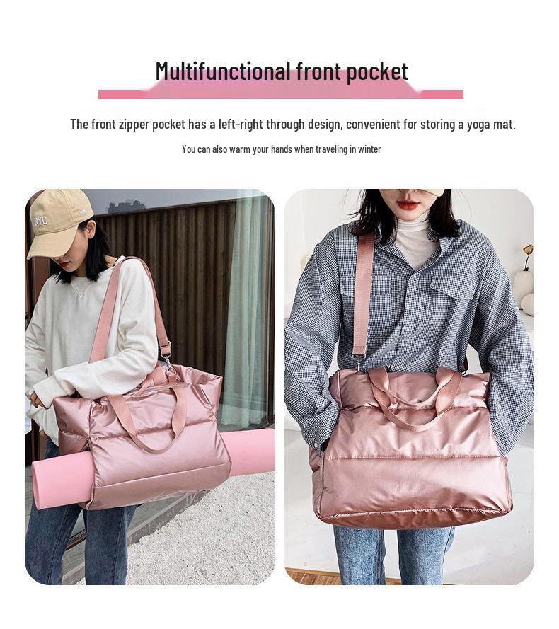 Lightweight Handheld Gym Bag - Wet/Dry Separation, Large Capacity, Ideal for Travel & Yoga