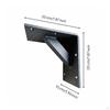L Shaped Awning Bracket Welded Construction Mounting Triangular Support