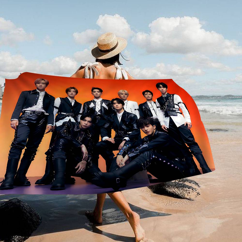 Boy Band N-NCT Big Microfiber Beach Towels Quick Dry Towel Sand Beach Towels Pool Towel For Travel Swim Pool Yoga