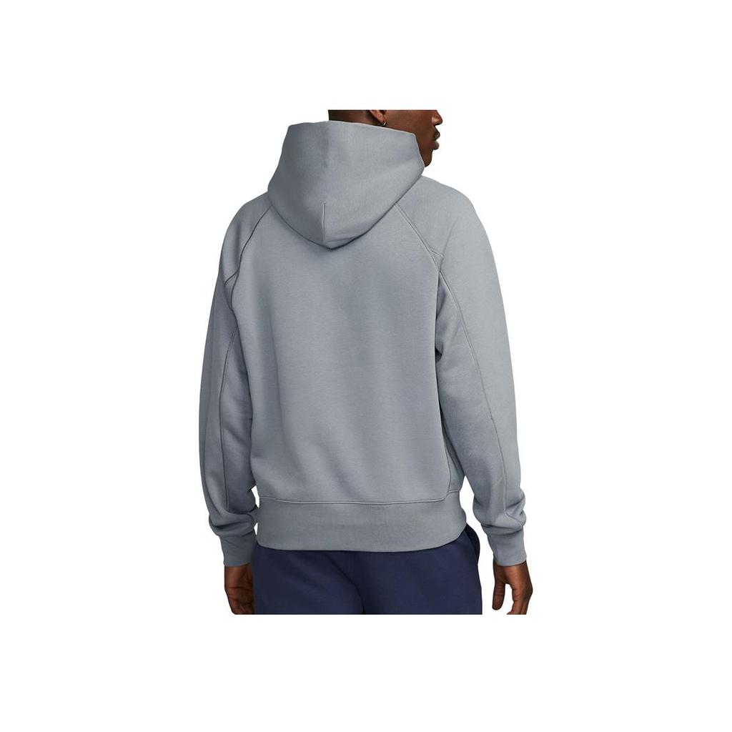 Nike Air Bb Flc Hoodie Solid Color Casual Long Sleeve Sweatshirt Men Hoodies Gray FB7208-065