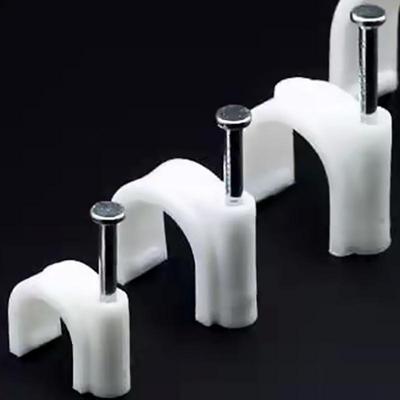 Cement Wall Steel Nail Wire Clip and Round Tube Clamp