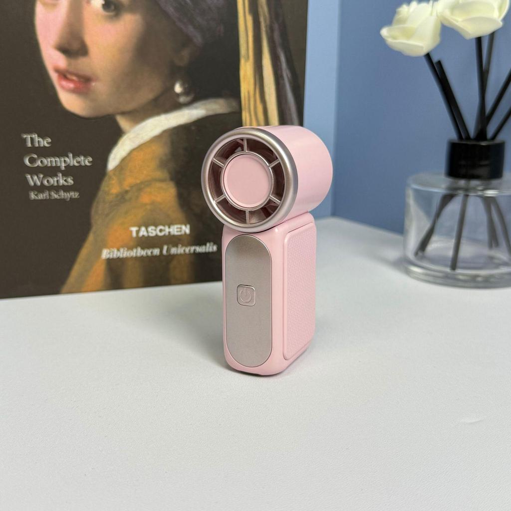 Southeast Asia Bestseller x688 Mini Turbo Handheld Fan - High-Speed, USB Charging, Long Battery Life