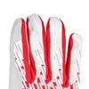 UA Clean Up Batting Gloves MD White/Red/Red