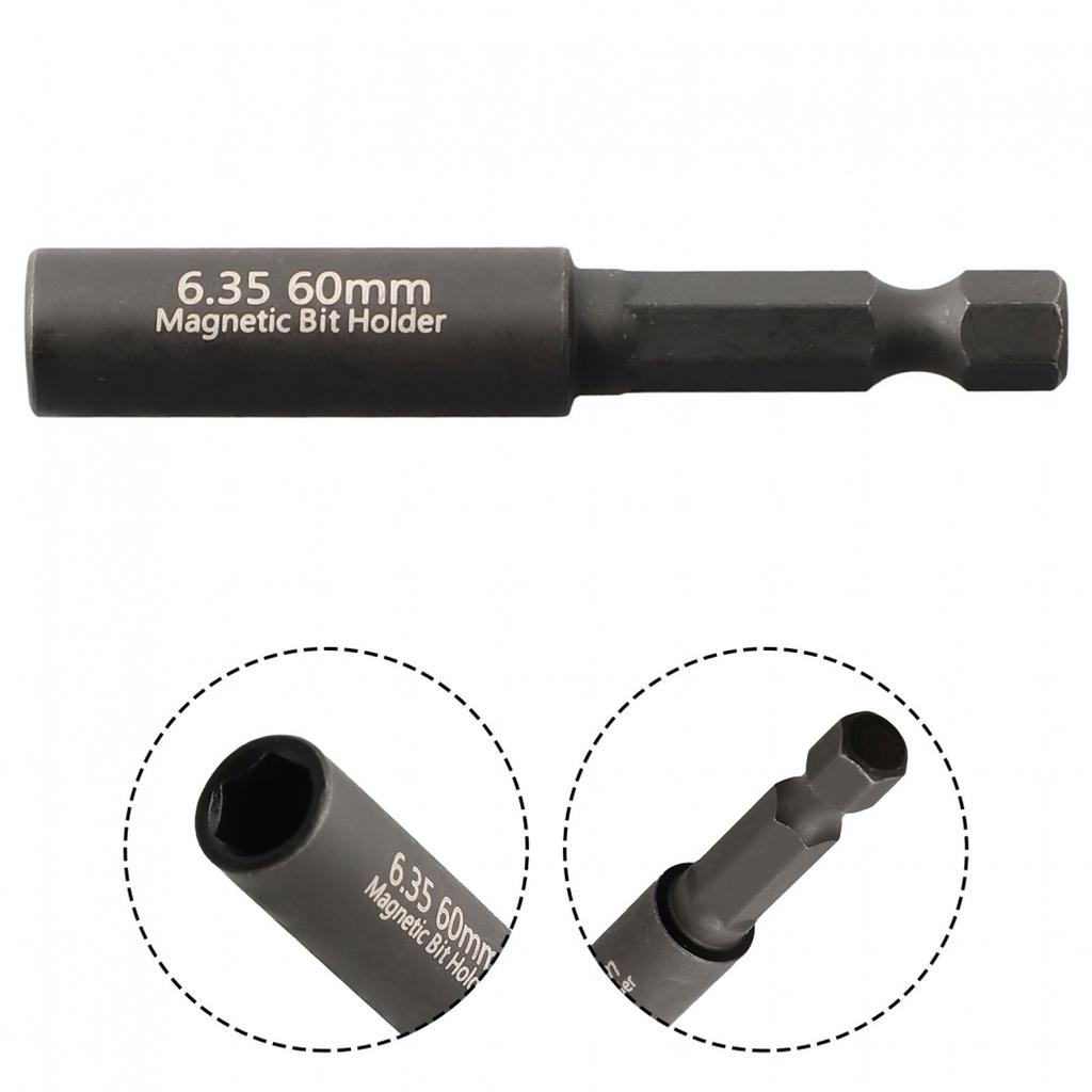 1/4 Zoll Sechskantschaft Magnetische Verlängerungsstange Schraubendreherbit-Halter