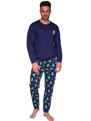 Cornette 115/283 Christmas Tree Pajamas Length/size S-2XL Men's Cornette