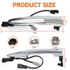 Außentürgriff vorne links 806469N00A 806451AA0A für Nissan Sentra 13-16 Maxima 09-14 Leaf 2011-2017 Autotürgriff