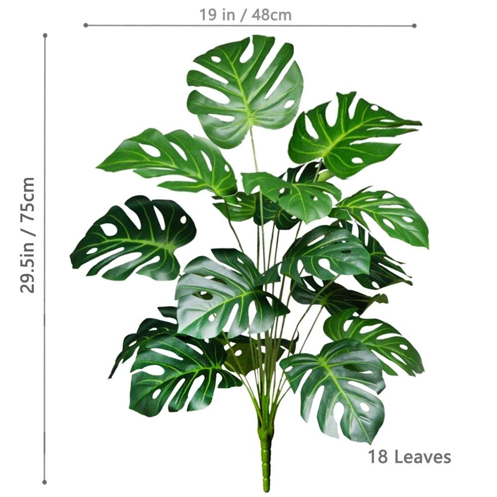 Paste Whole Leaf Lightweight And Portable Artificial Simulation Plants For Balcony And Terrace Home Decoration H1620