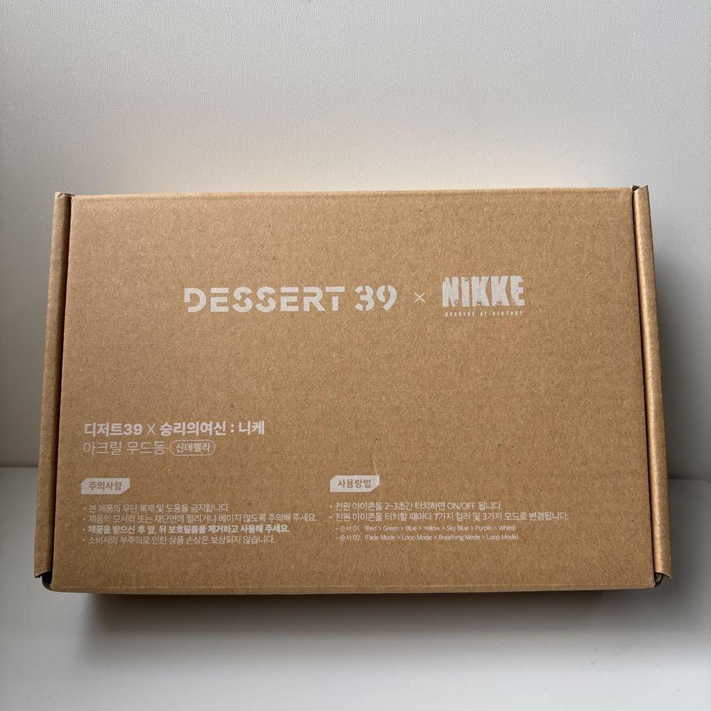 [USED] Goddess of Victory NIKKE Korea Dessert 39 Collaboration Cinderella Acrylic Stand