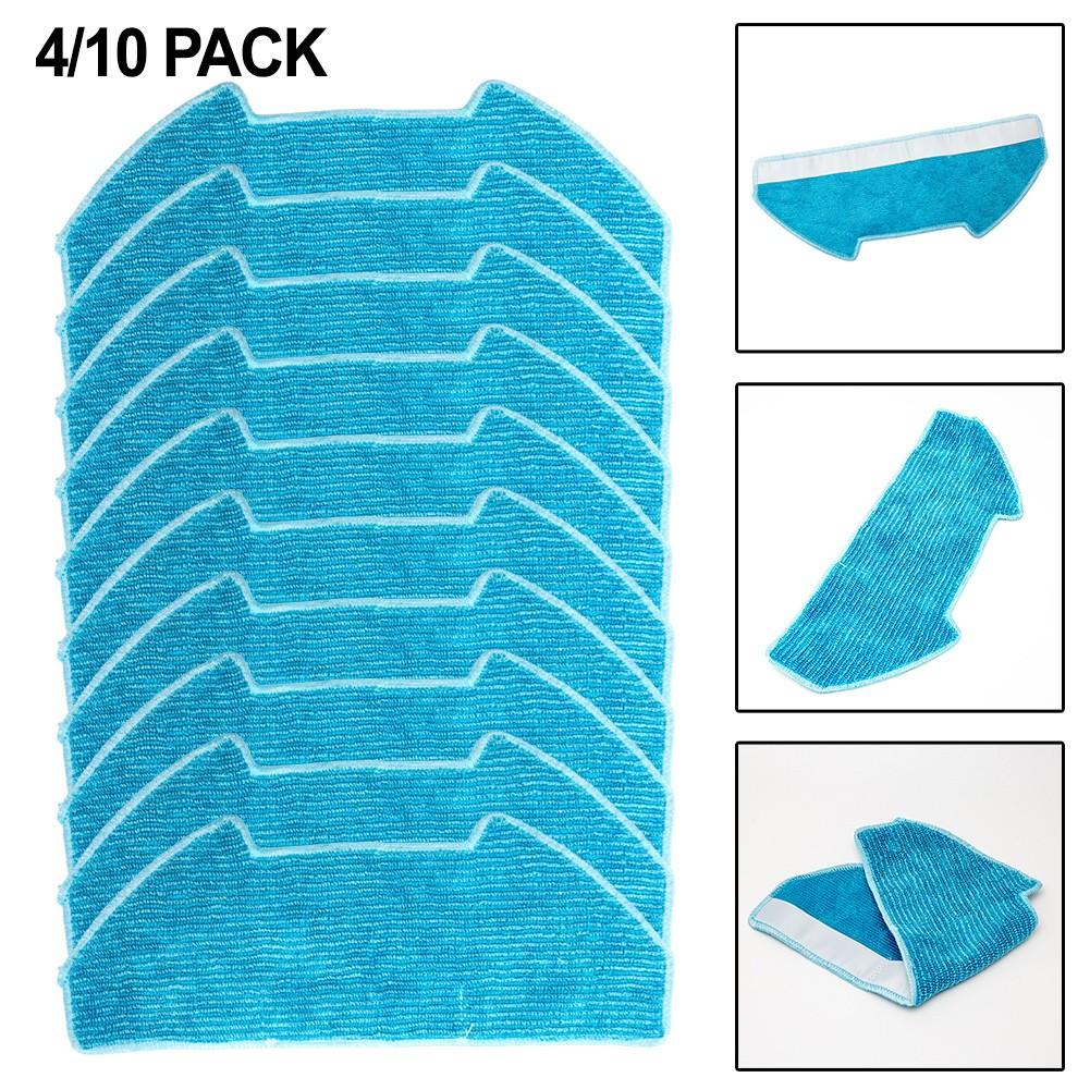 Replacement Mop Cloths for SmartAI S8 Pro For Redroad R10 10 Piece Set