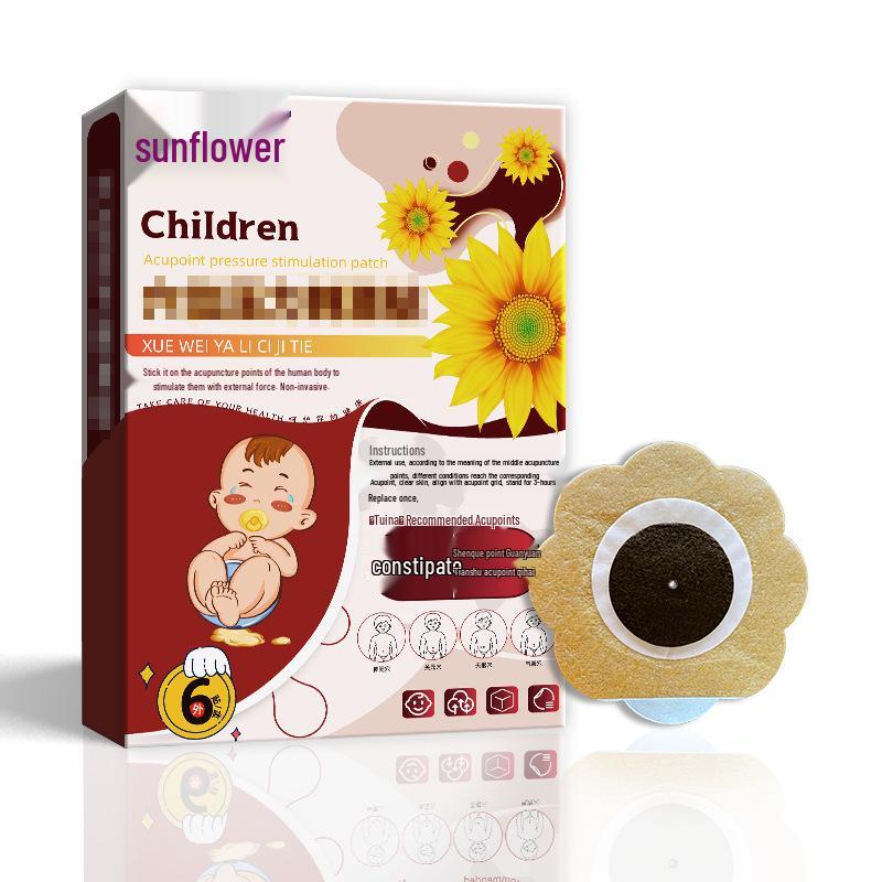

Подсолнух Детский Пластырь для Облегчения Запора - Детский Пластырь для Акупунктурных Точек Желудка и Пупка 6 Patches Package