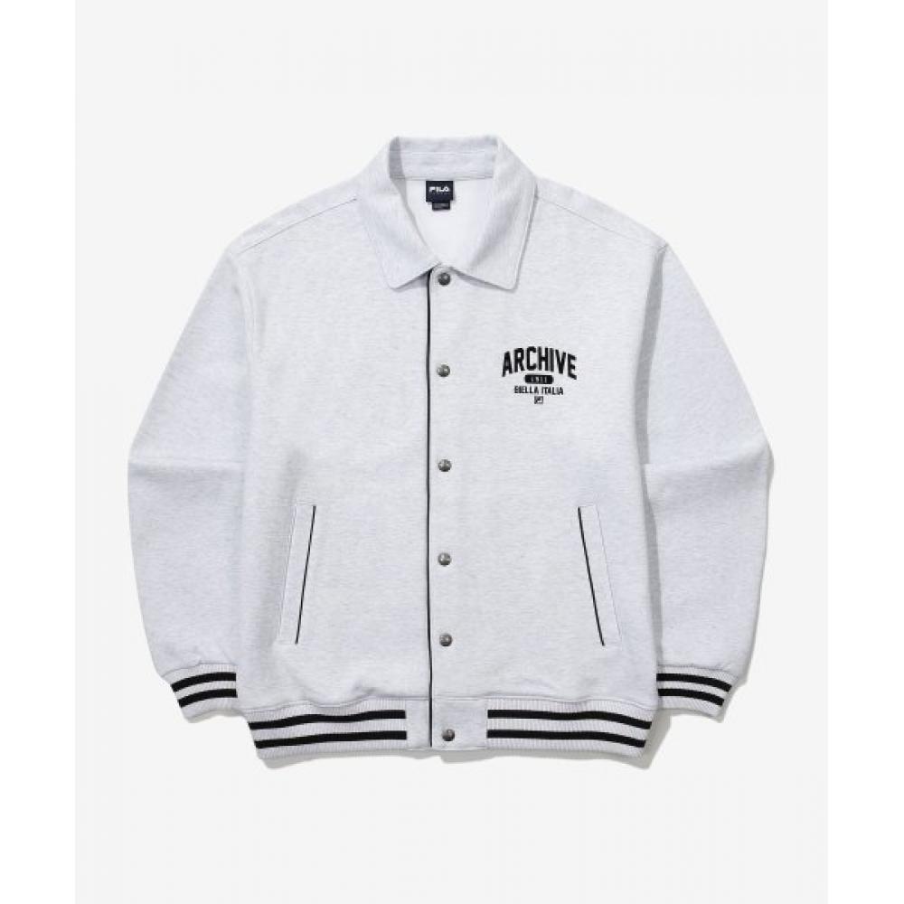 

Fila Graphic Stadium Jacket Fs2ftg1102xwtm WHITEMELANGE/090