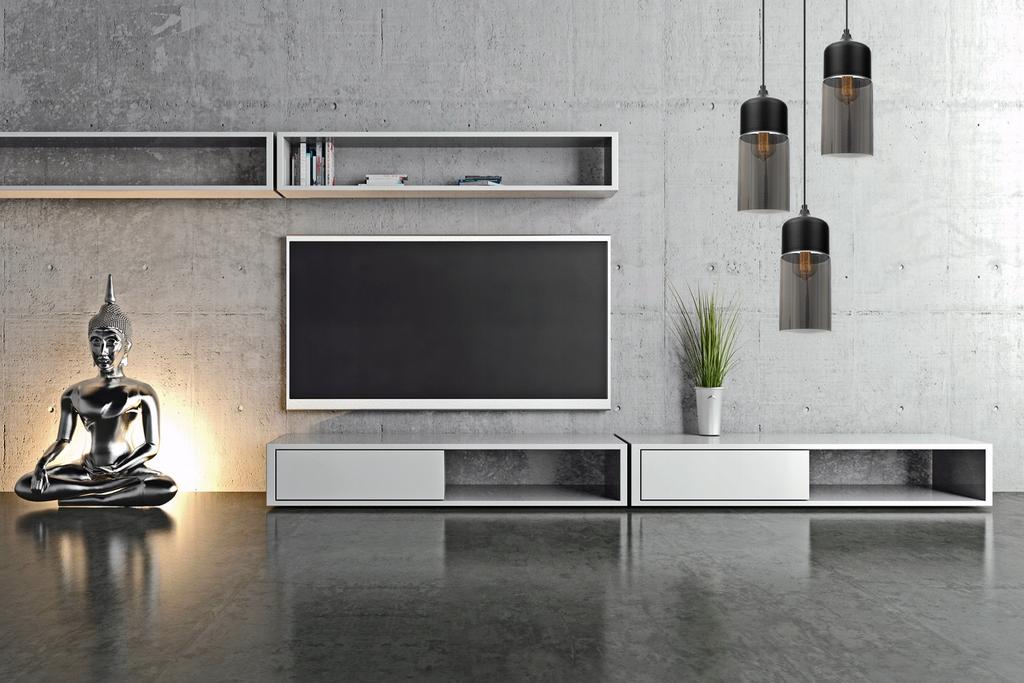 CEILING HANGING LAMP, GLASS PLAFON, LED LAMP