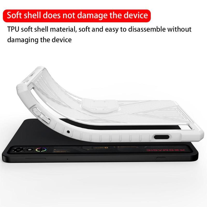 1 Piece Full Protection Anti-Scratch Dirt-Resistant Case Cover For Redmagic Tablet 3 Pro Gaming Tablet Case With Stand
