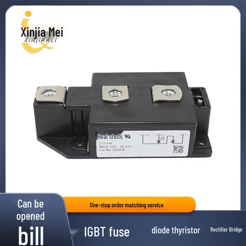 

MCD310/312-16IO1 & MCD501-16IO2 Thyristor Modules Model 310 variant with 16 IO1