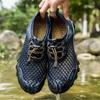 New Mesh Breathable Sports Shoes, Soft Sole Anti Slip Outdoor Travel Shoes, Casual Driving Shoes