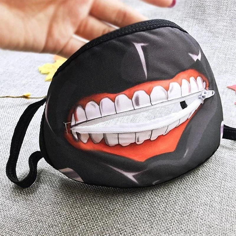 Anime Tokyo Ghoul Kaneki Ken Maska Cosplay Kostium Koszulka Krótkie Topy Mężczyźni Kobiety Strój na Imprezę Halloween