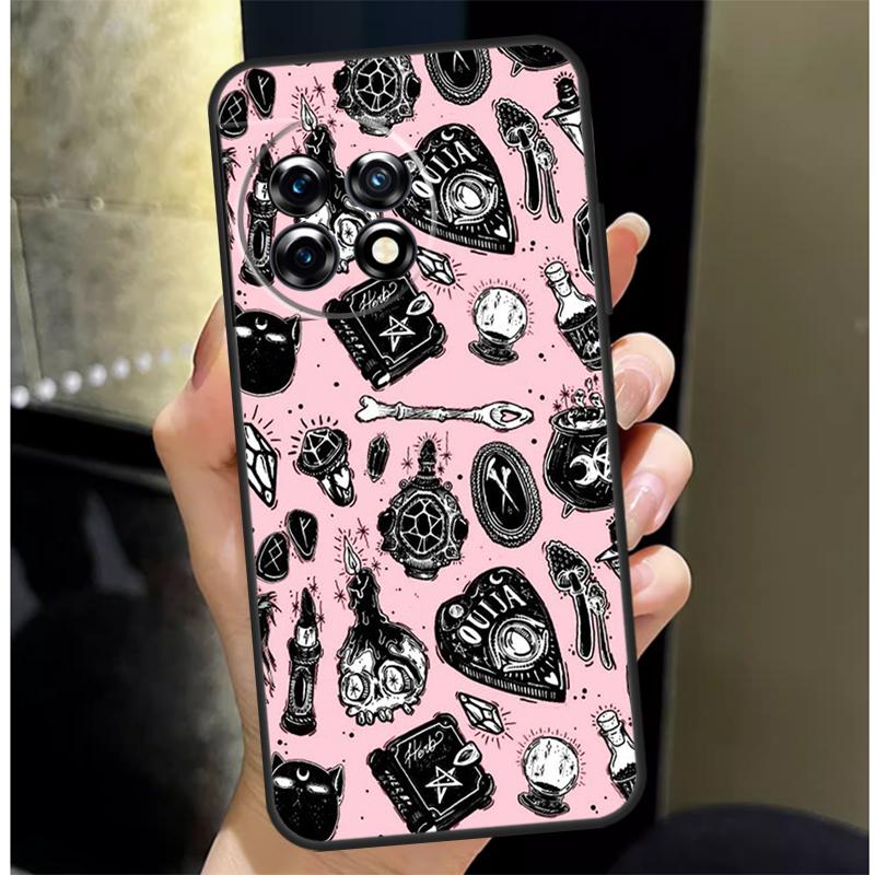 Witchcraft Occult Pentagram Cover For OnePlus Nord CE 4 2 3 Lite N10 N20 N30 OnePlus 13 12 11 10 Pro 10T 8T 12R 13R Case