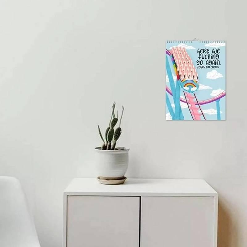 Calendar Simple Fashion Multi Functional Home Living Room Decoration Supplies