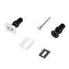 Quick Release Mechanism Toilet Accessories Toilet Cover Screw