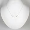[Pre-owned] TIFFANY 925 T Smile Line Necklace/j54-3