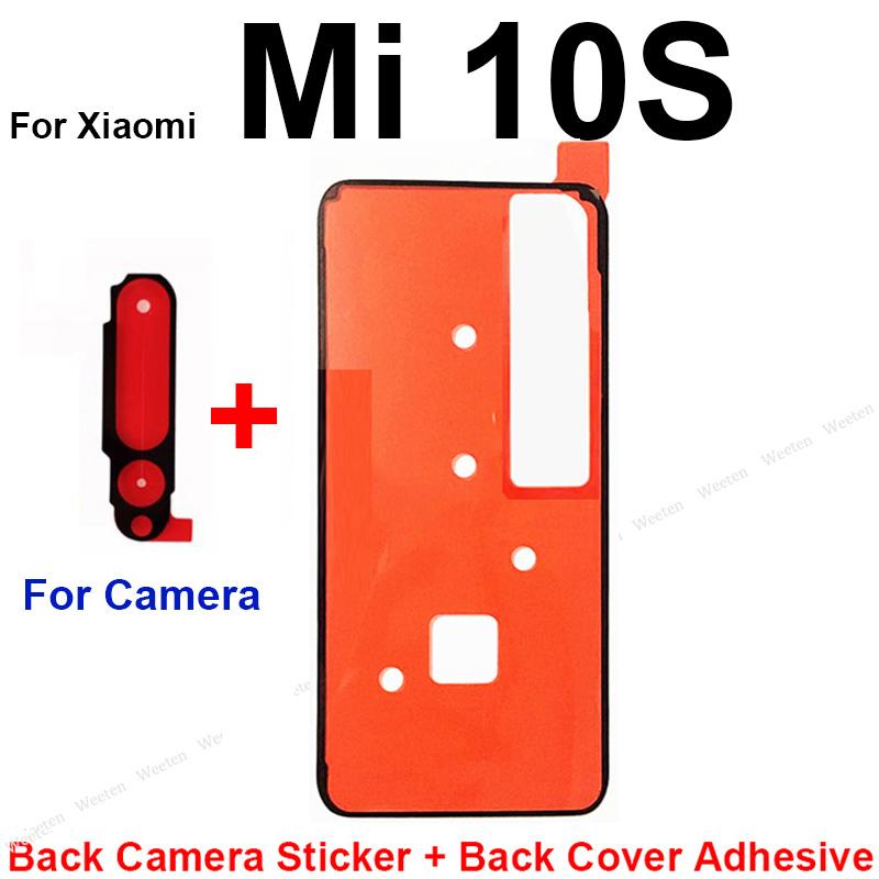 Back Battery Housing Cover Adhesive Sticker & Rear Camera Glue For Xiaomi Mi 10/10 Pro/Mi 10 Lite/Mi 10 Ultra/Mi 10s/Mi 10T Tape