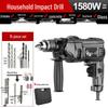 Multi-Functional Electric Impact Drill Set for Wall and Household Use