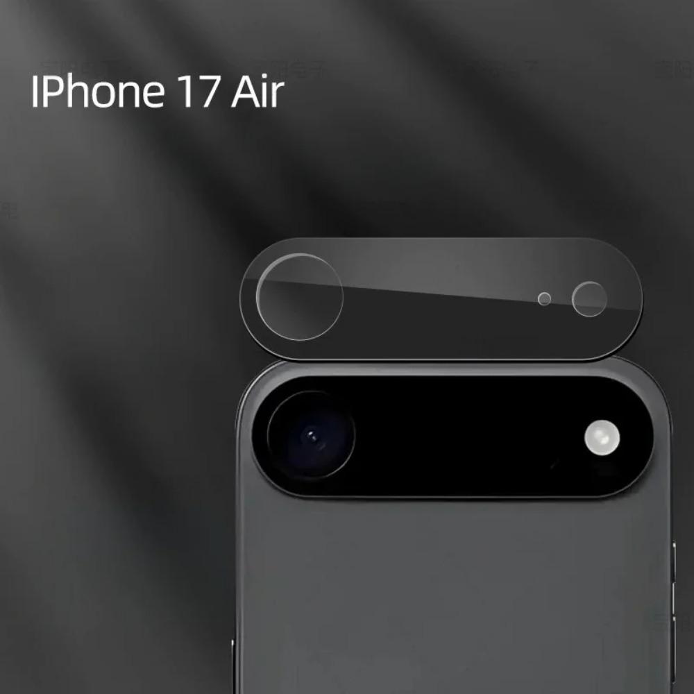 Ultraklare HD Schwarze Kameraschutzfolie Hülle Zubehör für IPhone 17 Pro Max Air Linse Gehärtetes Glas Film Kratzfest Stoßfest Abdeckung Kappe