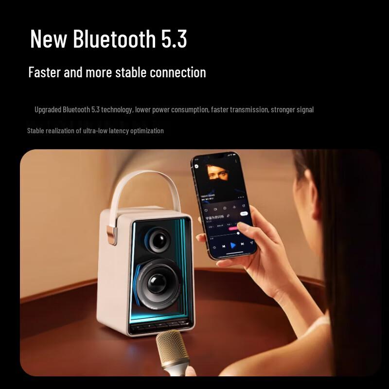 Philips K-Song Bluetooth Speaker with Dual Microphones