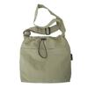 Nylon Casual Bucket Bag For Travel And Leisure With Drawstring Closure For Men And Women