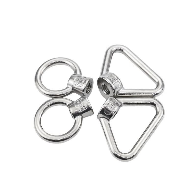 304 Stainless Steel M8 Japanese Eye Nuts