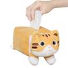 Cartoon Plush Cat Napkin Box Soft Paper Towel Dispenser Car Seat Tissue Box  Auto Accessories