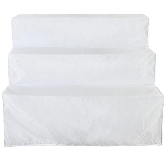 

Touka Co., Ltd. Three-Tier Bon Altar [Easy-to-Storage, High-Durability, 3-Tier Cardboard Altar with Cloth and Photo Stand] Perfect for the First Bon